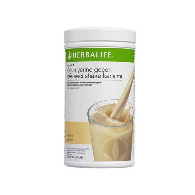 Herbalife Vanilyalı Shake Formül 1 Besleyici Karışım