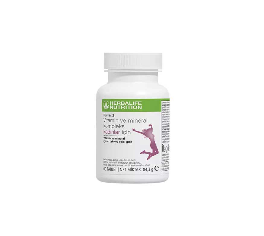 Vitamin Mineral Tablet Bayanlar İçin