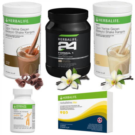 Herbalife Yukarı Kilo Kontrol Kararlı Set (Erkek)