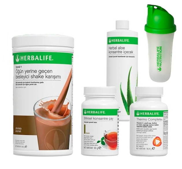 Herbalife Aşağı Kilo Kontrol Etkili Sonuç Seti 2