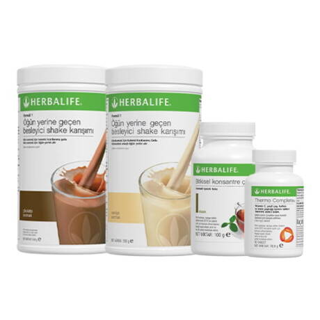 Herbalife Aşağı Kilo Kontrol Etkili Sonuç Seti 1