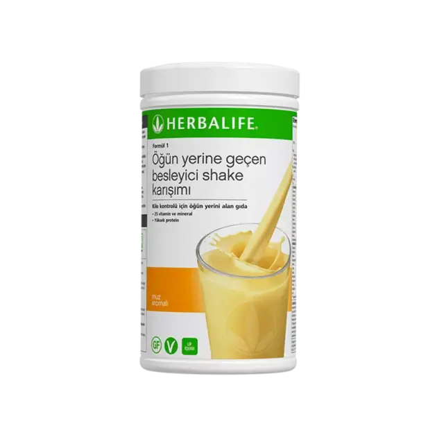 Herbalife Shake Öğün Yerine Geçen Besleyici Karışım Muz Aromalı