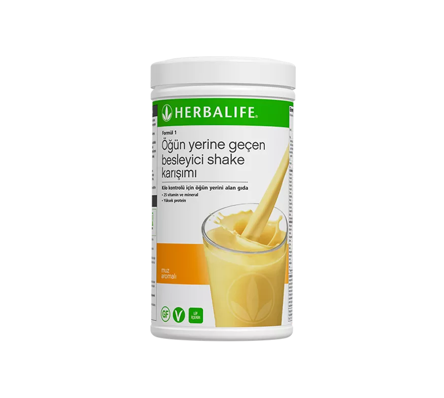 Herbalife Shake Öğün Yerine Geçen Besleyici Karışım Muz Aromalı